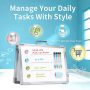TSJ OFFICE Small White Board - 12 x 16 Inches 4 Sides Portable Whiteboard Mini Foldable Magnetic Desktop Easel for Students, Tabletop Memo with 4 Hooks for Wall Hanging Office, School, Home - Image 4