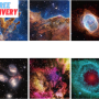 Fixed Star and Nebula - Discs for POCOCO Galaxy Projector, 5K Ultra HD, 6 Pieces - Image 1