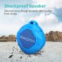 EBODA Bluetooth Shower Speaker, IP67 Waterproof Portable Speaker, Wireless Mini Speaker with Microphone, Lightweight, Supports Floating for Bathroom, Outdoors, Pool, Bike, Kayaking - Blue - Image 2