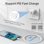 10 PACK For Samsung USB-C to USB-C Fast Charge Cable Charging Cord Type Charger - Image 2
