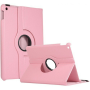 Leather Flip 360° Rotating Portfolio Case Cover for iPad Air 1/Air 2 LIGHT PINK - Image 1