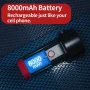 Compressed Air can for computers ,Electric Air Blower Computer Cleaning,Cordless Air Dust Cleaner for PC Keyboard Crumbs - Image 3