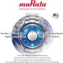 Murata 319 Battery SR527SW 1.55V Silver Oxide Watch Button Cell (25 Batteries) - Image 6