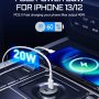 USB C Car Charger, Aergiatech 40W (20W+20W) PD 3.0 Mini All Metal Car Charger Adapter Fast Charging Dual Port Compatible with iPhone 13/13 Mini/13 Pro/12/12 Pro/12 Mini/11/11 Pro, iPad Pro, Grey - Image 3