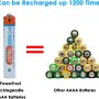 AAAA Battery for Surface Pen, Rechargeable AAAA Battery for Active Stylus LED Flashlight and More Devices (4) - Image 4