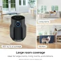 Shark - NeverChange Air Purifier, 5-Year HEPA Filter Life, 650-sq Ft - Black - Image 2