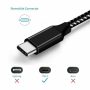 Braided USB C Type-C Fast Charging Data SYNC Charger Cable Cord 1/3/6/10FT LONG - Image 2