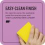 1 gal. #P110-4 Rock Star Pink Extra Durable Eggshell Enamel Interior Paint & Primer - Image 2