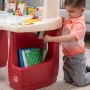 Step2 Deluxe Art Master Desk Plastic Kids Activity Center and Table - Image 2