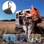 Solar Charger, YELOMIN 20000mAh Portable Waterproof Solar Power Bank for Cellphones, Outdoor External Backup Battery Pack Dual USB 5V Outputs/LED Flashlights Compatible Tablets and Electronic Devices - Image 6