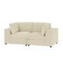 Aronas 79'' Corduroy Loveseat - Image 4