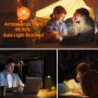 Reading Light, Book Light, Briignite Reading Light for Bed, Reading Lamp with 4 Brightness 5 Color Temperature, USB Reading Light Book Light Rechargeable, Book Light Clip, Bed Reading Light, Eye Care - Image 6