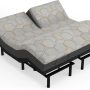Blissful Nights - e4 Split Head Flex Top King Size Adjustable Bed Frame Set with 12" Copper Gel Infused Memory Foam Mattress Medium Firm, 120-Night Trial - Image 3