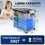 SIMZLIFE 12V Electric Car Refrigerator, 59QT RV Freezer Fridge, DC & AC - Home, Travel, Camping, Outdoor - Gray, 36.8 lb - Image 3