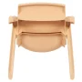 2-Pack Natural Plastic Stackable School Chair with 12 in. Seat Height - Image 4