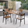 4 - Person Four Leg Dining Set - Image 2