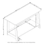 Furinno Beginning TV Stand, French Oak Grey 18041GYW - Image 6