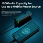 ROCKBROS 3000LM Bike Light 10000mAh Power Bank Type-C Charging Front Lamp Bicycle Headlight MTB Road Cycling Flash Highlight - Image 4