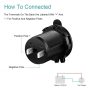 2pcs 12V Cigarette Lighter Socket Power Outlet Receptacle Plug or Car Marine ATV - Image 4