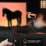 Hohem - iSteady M7 3-Axis Gimbal Stabilizer for Smartphone w/ AI Tracking, Remote Control, Extendable Pole, & Magnetic RGB Light - Black - Image 4