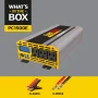 EverStart Maxx 1500 Watt Automotive Power Inverter with USB Power and Digital Display (PC1500E)- New - Image 4