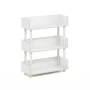 Furinno TURN-N-TUBE 3-Tier Freestanding Multipurposes Display Rack White/White - Image 3
