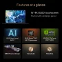 ASUS - ProArt P16 16" 4K OLED Touchscreen Laptop - Copilot+ PC - AMD Ryzen AI 9 HX 370 - 64GB Memory - RTX 5090 - 4TB SSD - Nano Black - Image 4