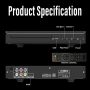 DVD Player All Region Free Home CD Recorded Disc HDMIAV HD AV Output Remote USB - Image 2