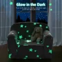 Kids Sofa, Toddler Couch Glow in The Dark,Toddler Chairs Comfy,Soft Kid Couch for Boys and Girls Gift, Gray - Image 6