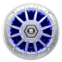 BOSS Audio Systems MRGB65S 6.5 Inch Marine Stereo Speakers - 200 Watts Max, 2 Way, Full Range Audio, Tweeters, Coaxial, Weatherproof, Multi-Color Illumination, Sold In Pairs - Image 5