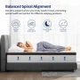 Kescas Queen Size Mattress, 12 Inch Memory Foam Hybrid Queen Bed mattresses in a Box, Medium Firm, Heavier Coils Edge Support, Motion Isolation - Image 2