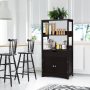 Bathroom Storage Cabinet with Drawer and Open Shelf and 2-Door Cabinet - Image 1
