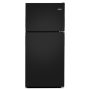 Maytag - 18.1 Cu. Ft. Top-Freezer Refrigerator - Black - Image 1