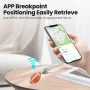 Mini Smart Tag Only Compatible with iOS Find My APP Bluetooth-compatible GPS Tracker Wallet Keys Finder Anti-lost GPS Locator - Image 3