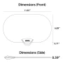 onn Indoor Dual-Color Amplified Antenna, 50 mile Range - Image 5