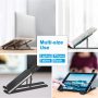 Portable Adjustable Aluminum alloy Laptop Stand Notebook Tablet Holder Foldable - Image 6