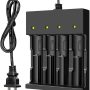 Li-ion Lithium Smart Charger 3.7V 2 4 6 Slot For 16340/14500/26 - Image 6