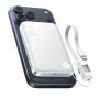 INIU - Magnetic Power Bank Qi2.2 10000mAh Ultra Compact Portable Charger with Paw Indicator for iPhone 17/16/15/14/13/12 Series - Black - Image 1