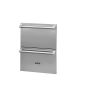 Viking - 24" Professional Panel Refrigerated Drawers for FDUI5242D - Stainless Steel - Image 2