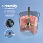 Ninja - CREAMi, Ice Cream Maker, 7 One-Touch Programs, Lite Ice Cream, Sorbet, Gelato, Milkshake, Smoothie - Silver - Image 3