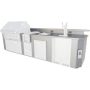 Hestan - Outdoor Living Suite - Silver - Image 1