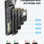 ORICO M.2 NVMe Enclosure Adapter Max 4TB External Hard Drive Enclosure-10 Gbps(No Drive) - Image 2