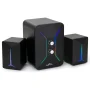 beFree Sound Computer Gaming 2.1 Speaker System with Color LED Lights - Image 2