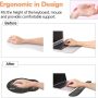Keyboard Wrist Rest and Mouse Pad Wrist Support Set with Coasters, Non-Slip PU Base, Easy Typing and Relieve Wrist Pain, Perfect for Home Office Working Studying, Quotes Bible Verse Jeremiah 29:11 - Image 6