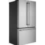 Monogram - 36 in. Wide 23.1 Cu. Ft. French Door Counter-Depth Smart Refrigerator with Showcase LED Lighting - Stainless Steel - Image 2