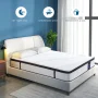 Inofia King Mattress 12“ Hybrid Gel Memory Foam Mattress with 870 Individually Wrapped Pocket Coils, Medium Firm Support, Mattress in a Box, King Size - Image 5