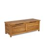 Maho 65.67 Gal. Golden Teak Brown Wooden Storage Deck Box - Image 1