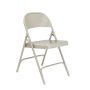 50 Series Grey All-Steel Folding Chair (4-Pack) - Image 1