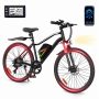 iSinwheel 500W Electric Bike Adult,26" Mountain Bicycle Professional ,Front Dual Shock Absorption Ebike,Up 20MPH,35 Miles,36V 10.4AH NonRemovable Battery - Image 1