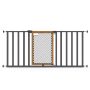 Thruway 60XW Series Pressure Mounted Extra Wide Pet and Baby Gate, 30 in. - 60 in. Wide, 26 in. Tall- Honey Oak - Image 1